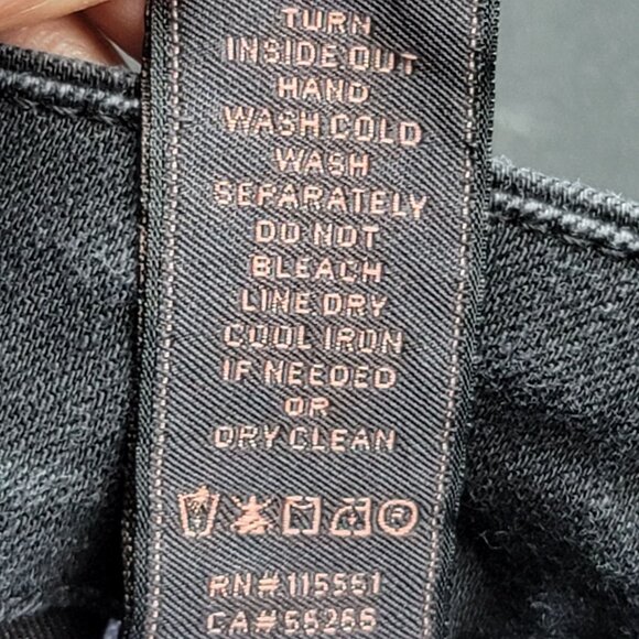 Jen7 by For All Mankind Slim Boyfriend Denim Jeans. Size 8 - Picture 7 of 9